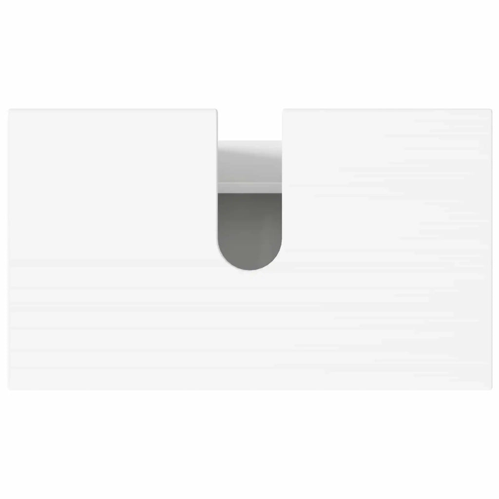 Mobiletto da bagno Bianco 60 x 35 x 60 cm Legno ingegnerizzato 889395