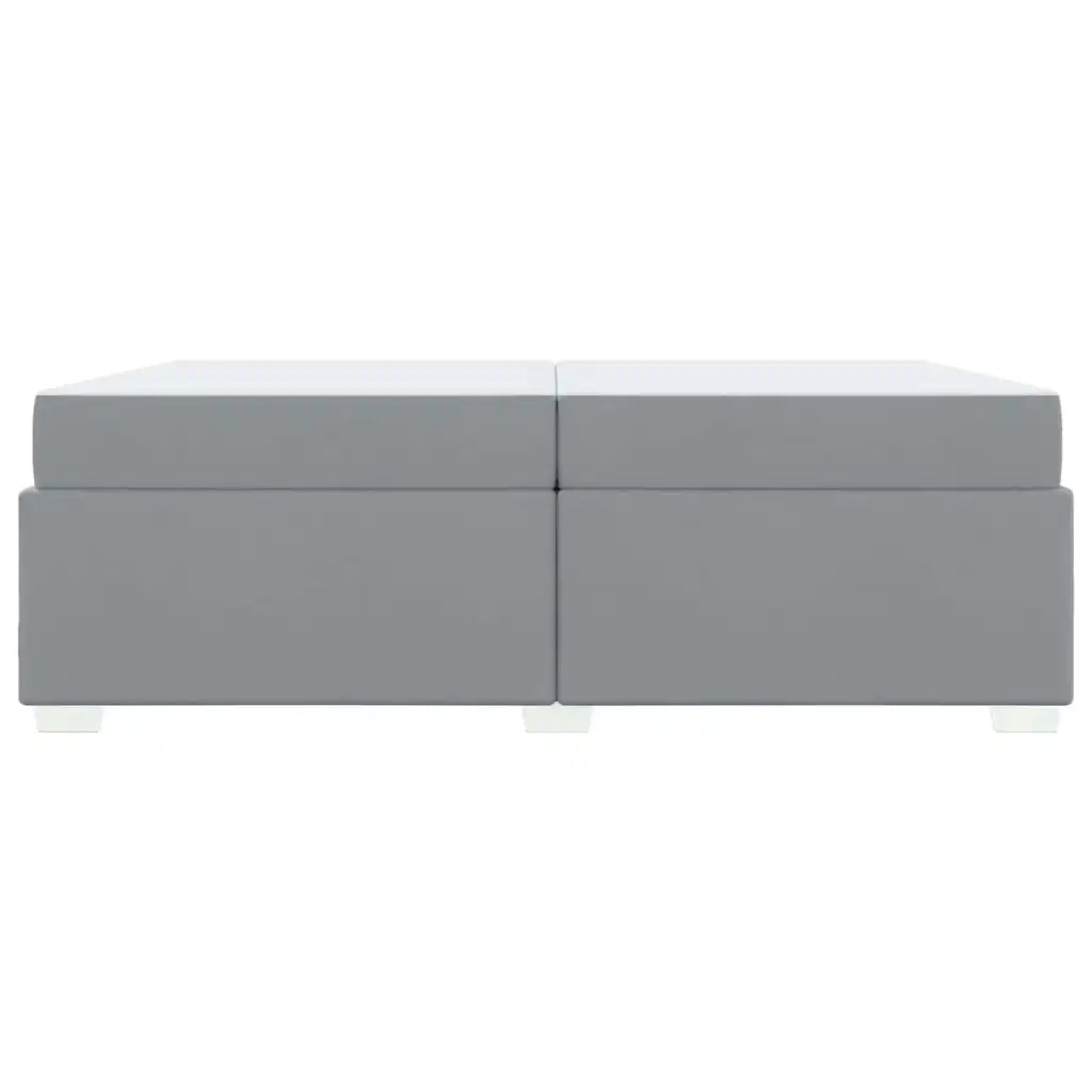 Struttura del letto Grigio chiaro 200 x 200 cm Tessuto 3399208