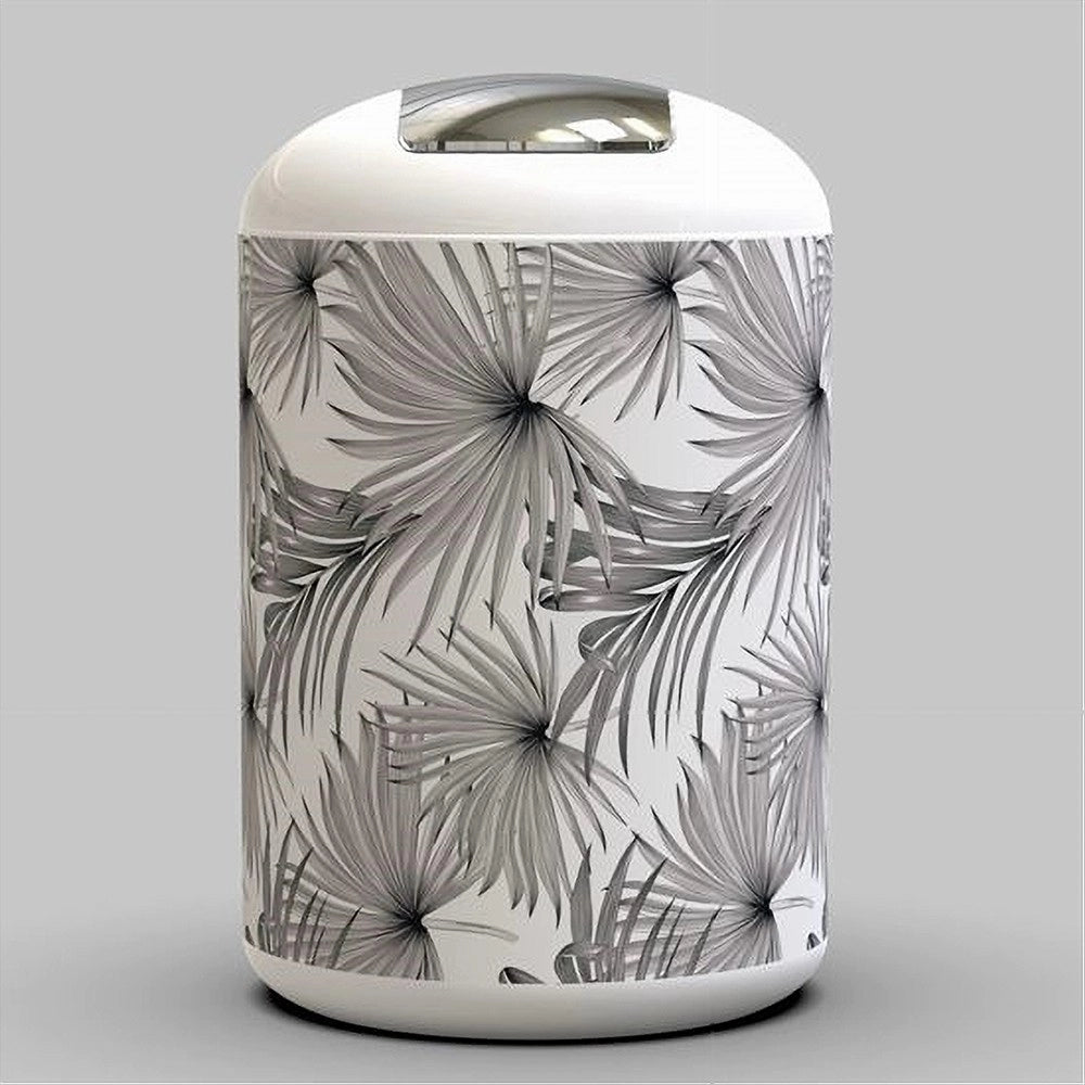 Trade Shop - Pattumiera Cestino Secchio Rifiuti Gettacarte Accessorio Bagno Tropicale 87072 -