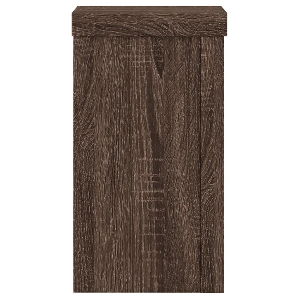 Supporti per piante | Sostegno per piante 2 pz Marrone 10x10x18 cm Legno Multistrato