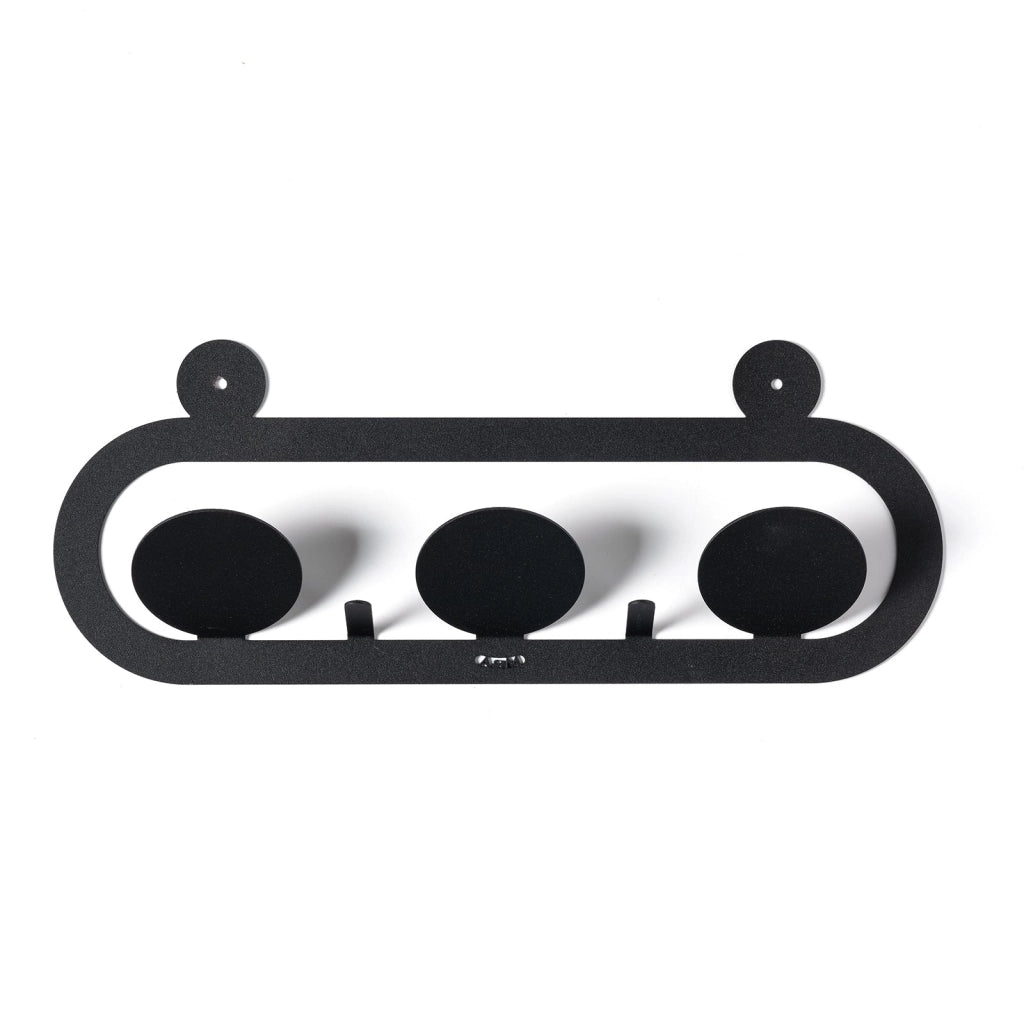 appendiabiti di design frog Fango in Ferro 40x15,5h cm
