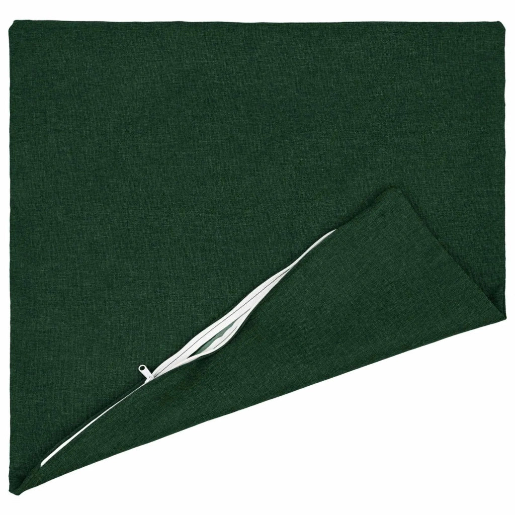 Federa 6 pz HEERLEN Verde Scuro 55 x 55 cm Tessuto 912200