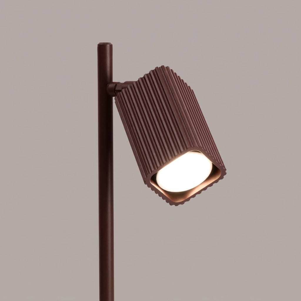 Lampada da tavolo RAYO marrone
