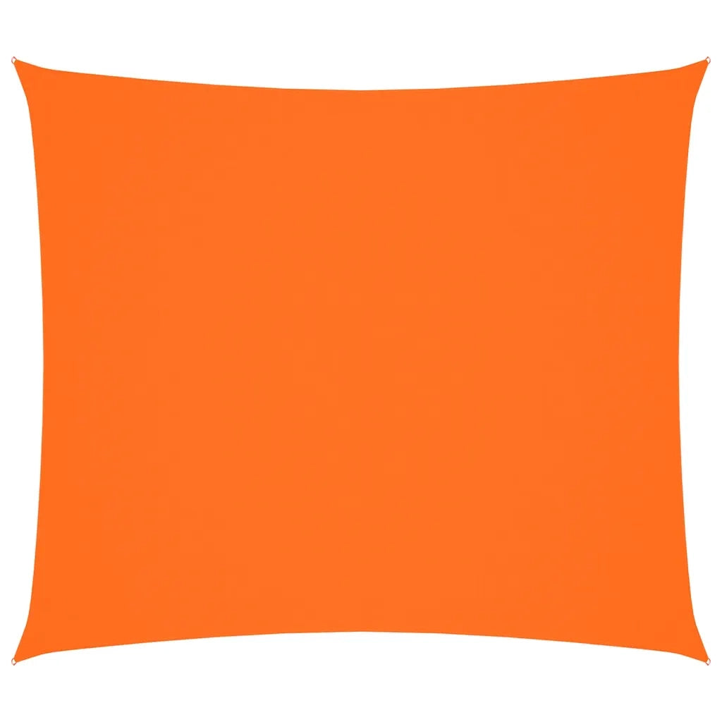 Parasole a Vela Oxford Rettangolare 2x2,5 m Arancione