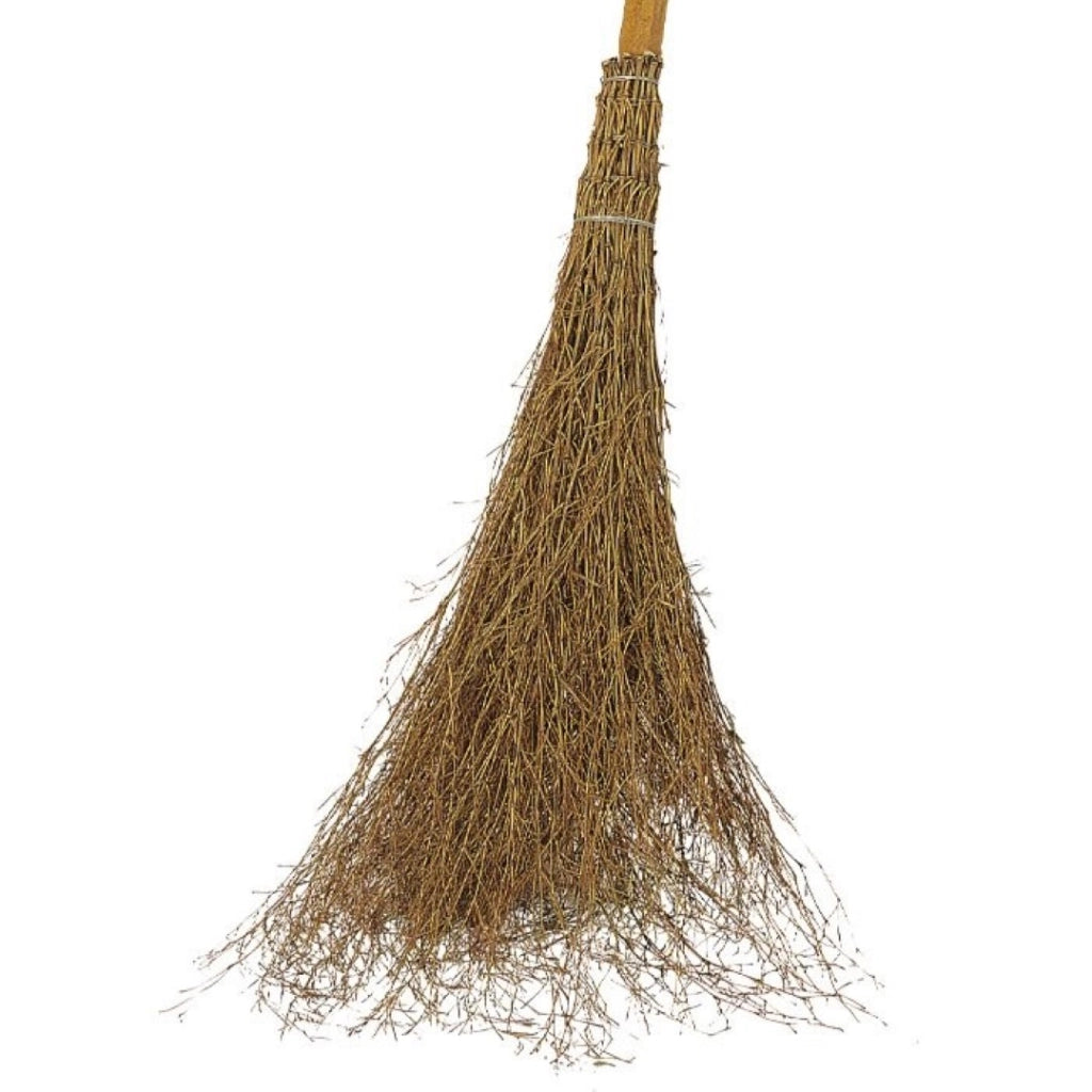 Scopa In Bambu Con Manico X Giardino Olive 15 Rami - Biacchi Ettore