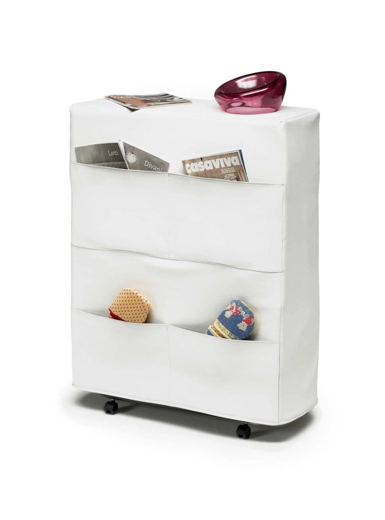 Brandina Akai, Letto Pieghevole Materasso Incluso Made in Italy, Bianco