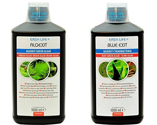 Easy Life AlgExit 1000 ml + Easy Life BlueExit 1000 ml - Contro la formazione di alghe nell’acquario