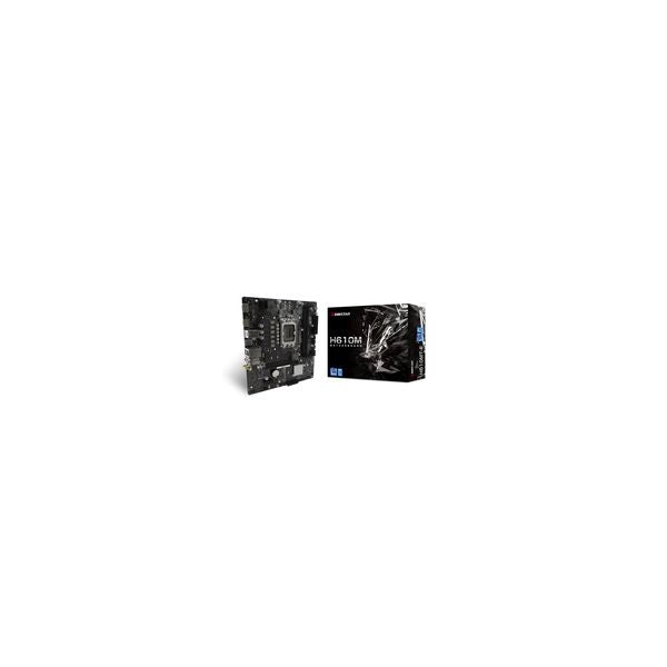 Mb biostar 1700 intel h610m, 2xddr4, 4sata3 hdmi, dp, type-c front, gbe lan, matx - H610MT-E