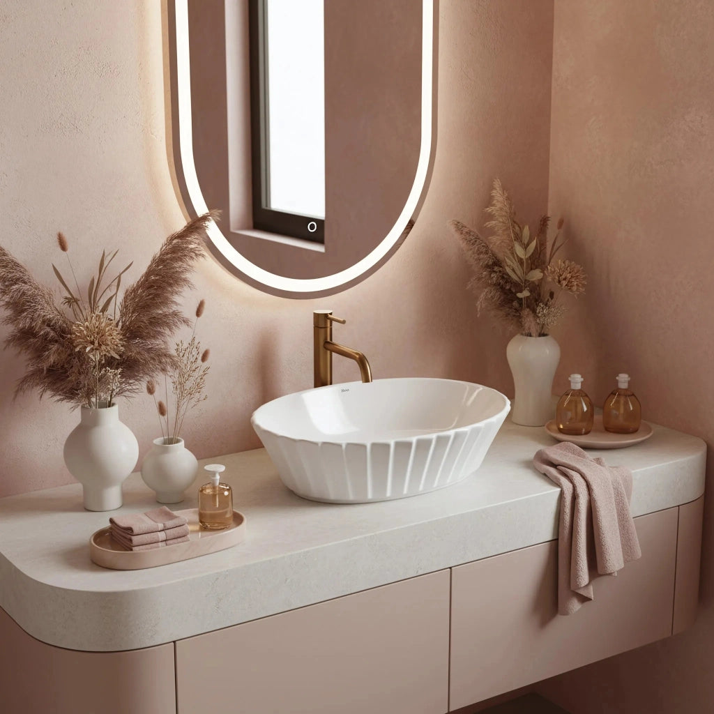 Lavabo Da Appoggio Rea Samanta