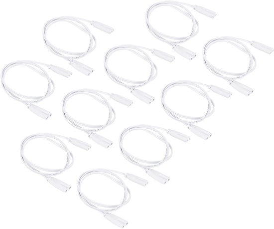Lampada LED cavo di collegamento 60 cm per T4, T5, T8 - Con 2 spigoli