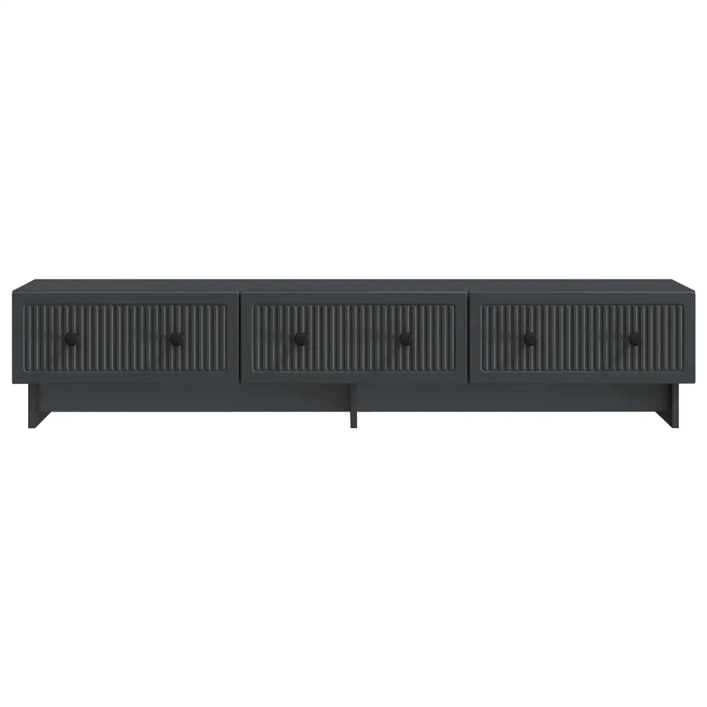Mobile TV Nero 147 x 34,5 x 30 cm Legno ingegnerizzato 894016