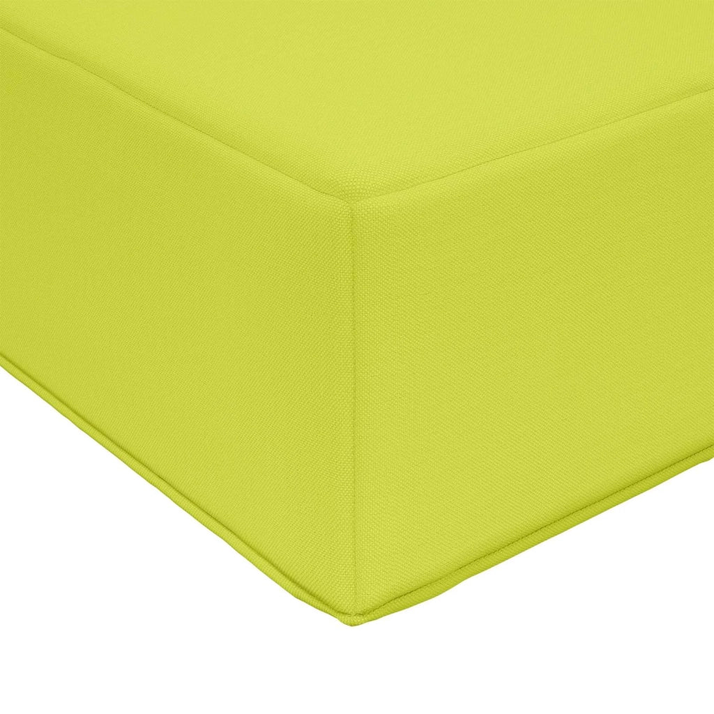 Cuscino da Sedia Esterno Verde 80 x 40 x 8 cm 100% Poliestere 900953