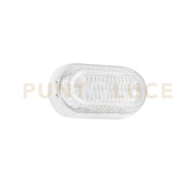 PLAFONIERA LED ISCHIA BIANCA 20W 2300LM CCT 3000K / 4000K IP65 25,4X7CMX13,1CM