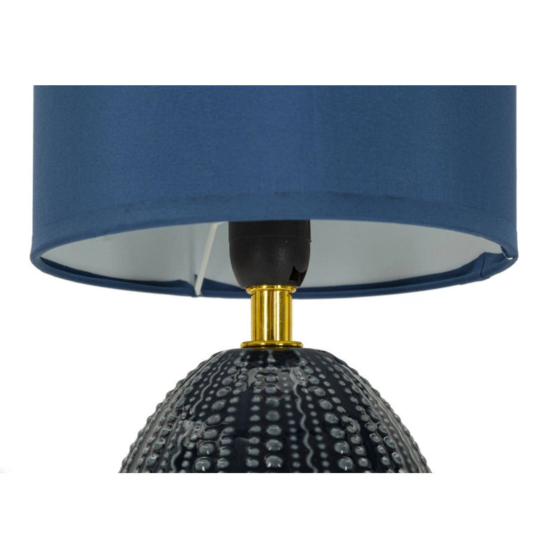 Lampadelle A Da Comodino Flavi Blu cm ø 15x30,5
