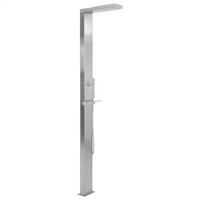 Doccia da Giardino in Acciaio Inox Quadrata cod mxl 48426