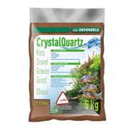 Dennerle Ghiaietto di Quarzo - substrato per acqua dolce Formato: 5 Kg, Colore: Marrone Chiaro