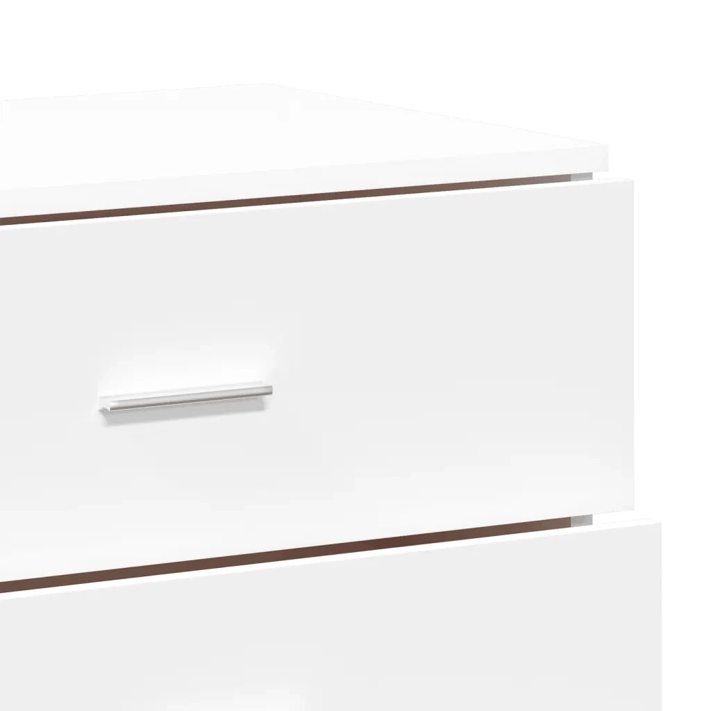 Credenza Bianca 60x39x80 cm in Legno Multistrato 840527