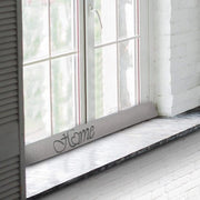 Blocco del Ventile per Porte e Finestre - 100cm Cuscino Antivento per Casa - Blocco del Ventile Energetico in Grigio