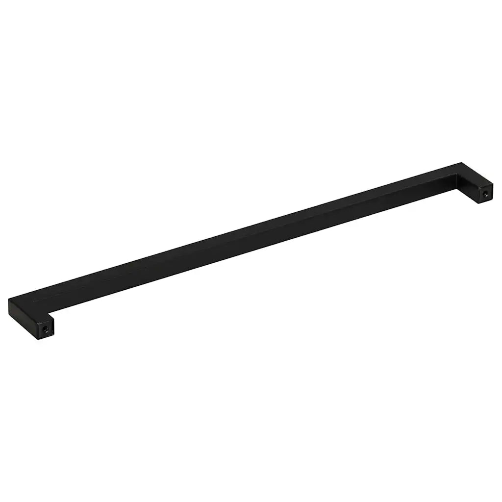 Maniglie per Mobili 5pz Nere 320mm in Acciaio Inox 155402