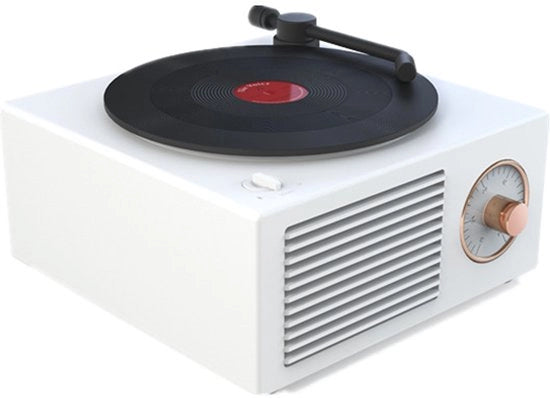 Platenspeler Bluetooth con altoparlanti, lettore di vinili retro, lettore di vinili mini-USB wireless, compatibile con esterno