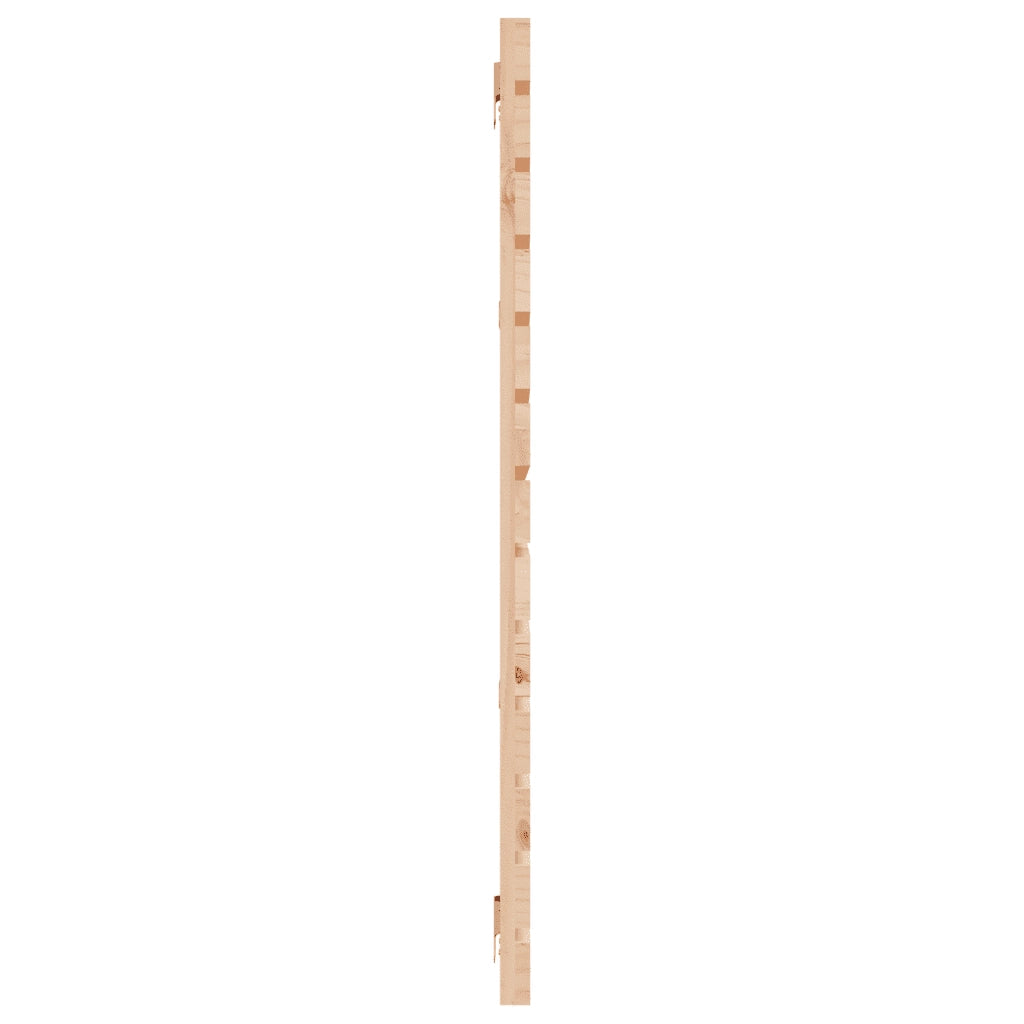 Testiera da Parete 166x3x91,5 cm in Legno Massello di Pino