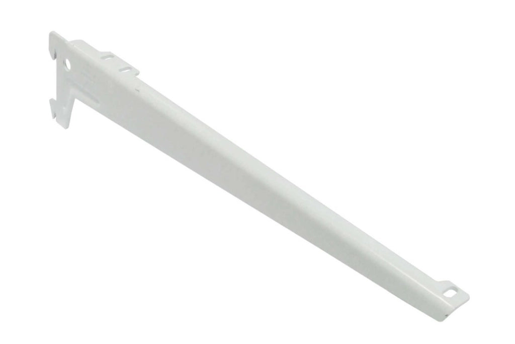 Reggimensola A Due Ganci Angolate Bianco 33 Cm Pezzi 2 - Masidef