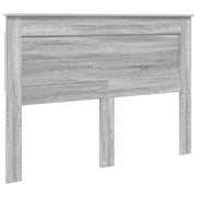 Testiera | Testata con Testiera | Testata Grigio Sonoma 140 cm Legno multistrato