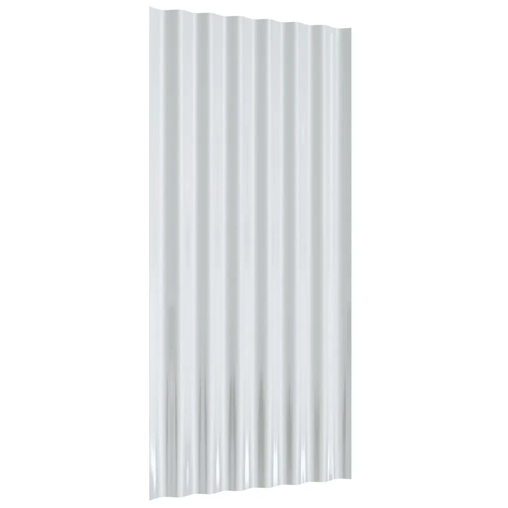 Pannelli Tetto 36pz Acciaio Verniciato a Polvere Verde 80x36 cm cod mxl 63382