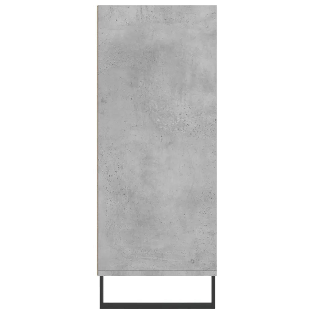 Credenza-Buffet-Armadio da cucina Grigio Cemento 57x35x90 cm in Legno Multistrato 716315