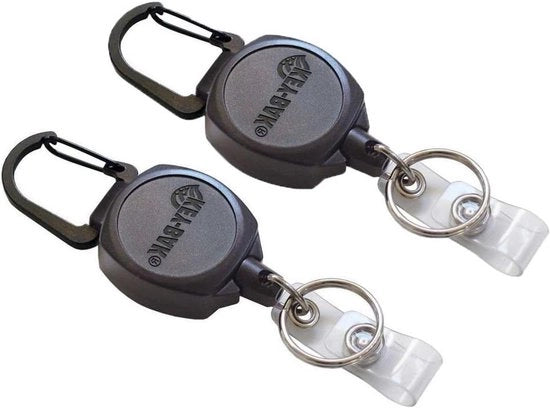 ID-badge e corda di salvaguardia Kevlar, 61 cm - 2 pezzi