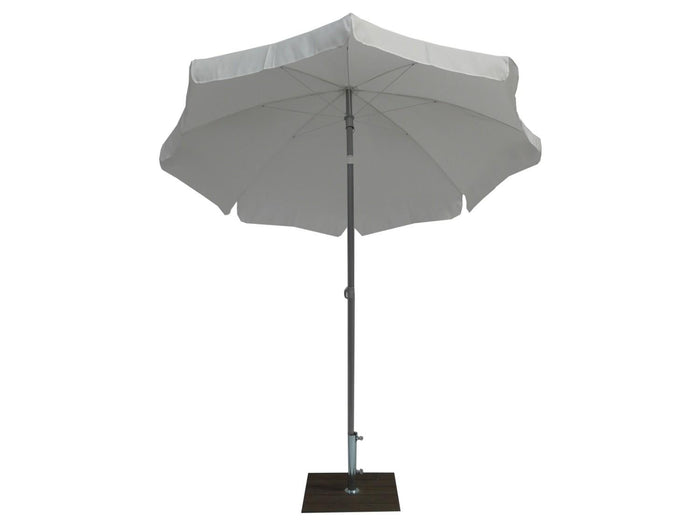 Ombrellone da Giardino Ø2 m Palo Ø33 mm in Acciaio Maffei Borgo Bianco