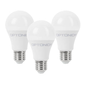 Lampadina led goccia e27 18watt resa 110watt risparmio energetico 2700k pezzi 3