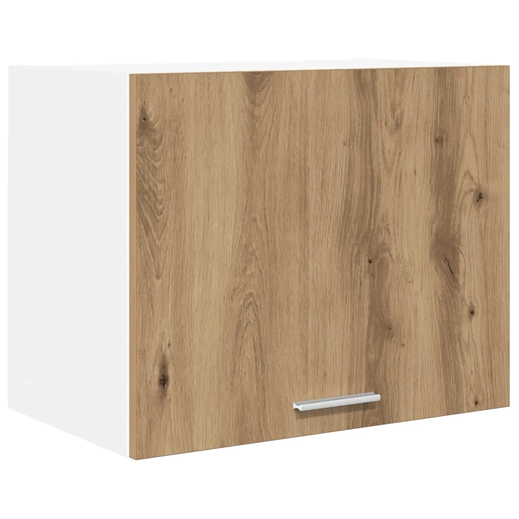 Armadio pensile Rovere Artigiano e Bianco 50 x 31 x 40 cm 884160