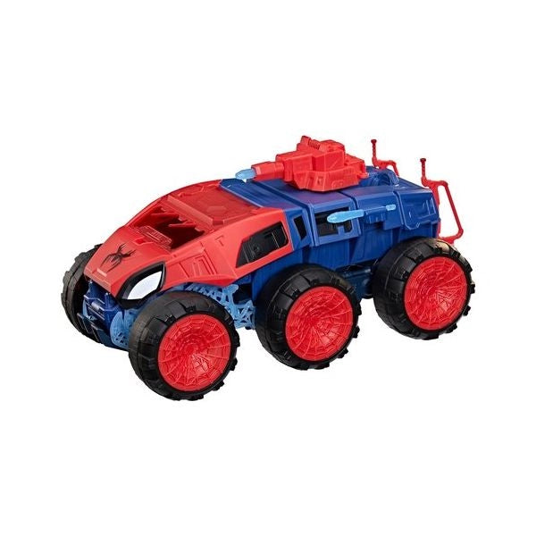 Playset personaggio hasbro g34395lo spiderman carro armato 2 in 1 supe