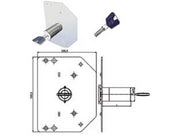 1pz cilindri europei k55 con cartella sagomata - mm.60, 3 chiavi cod:ferx.fer300384