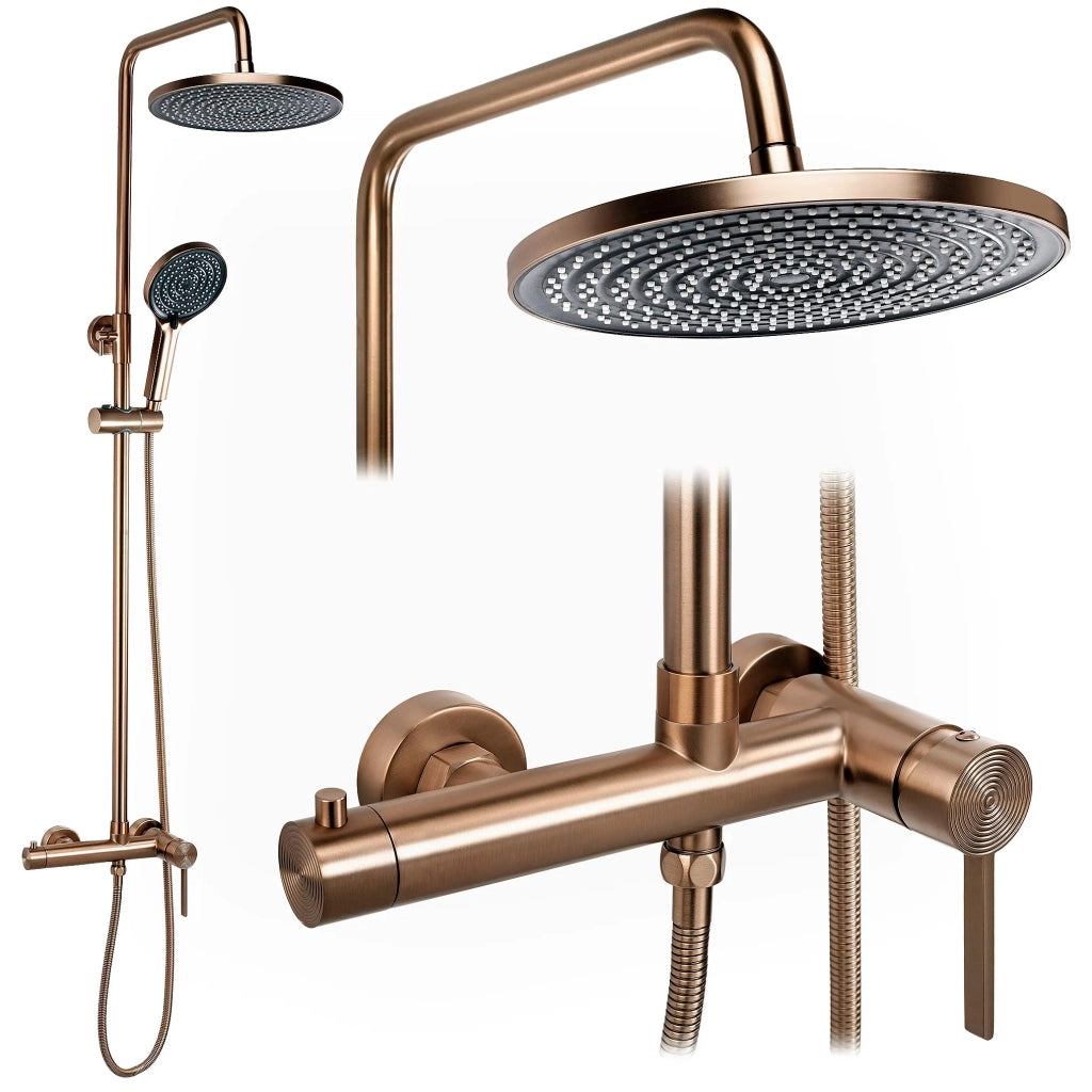 Set Doccia Rea Foster Brush Copper
