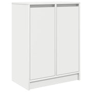 Credenza | Madia | Buffet da pranzo | Armadio da pranzo Bianca 57x34x76 cm in Legno Multistrato
