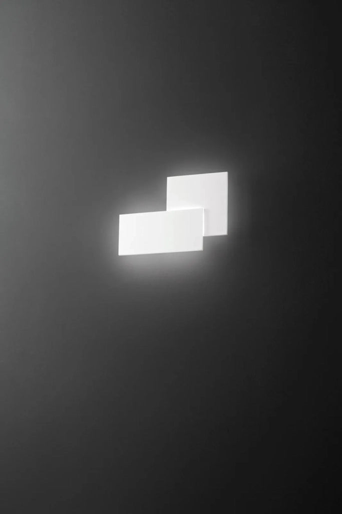 Applique in alluminio colore bianco Quantic LED 23W 3000K CRI?80 220-240V 50/60Hz 1840Lm 35cm