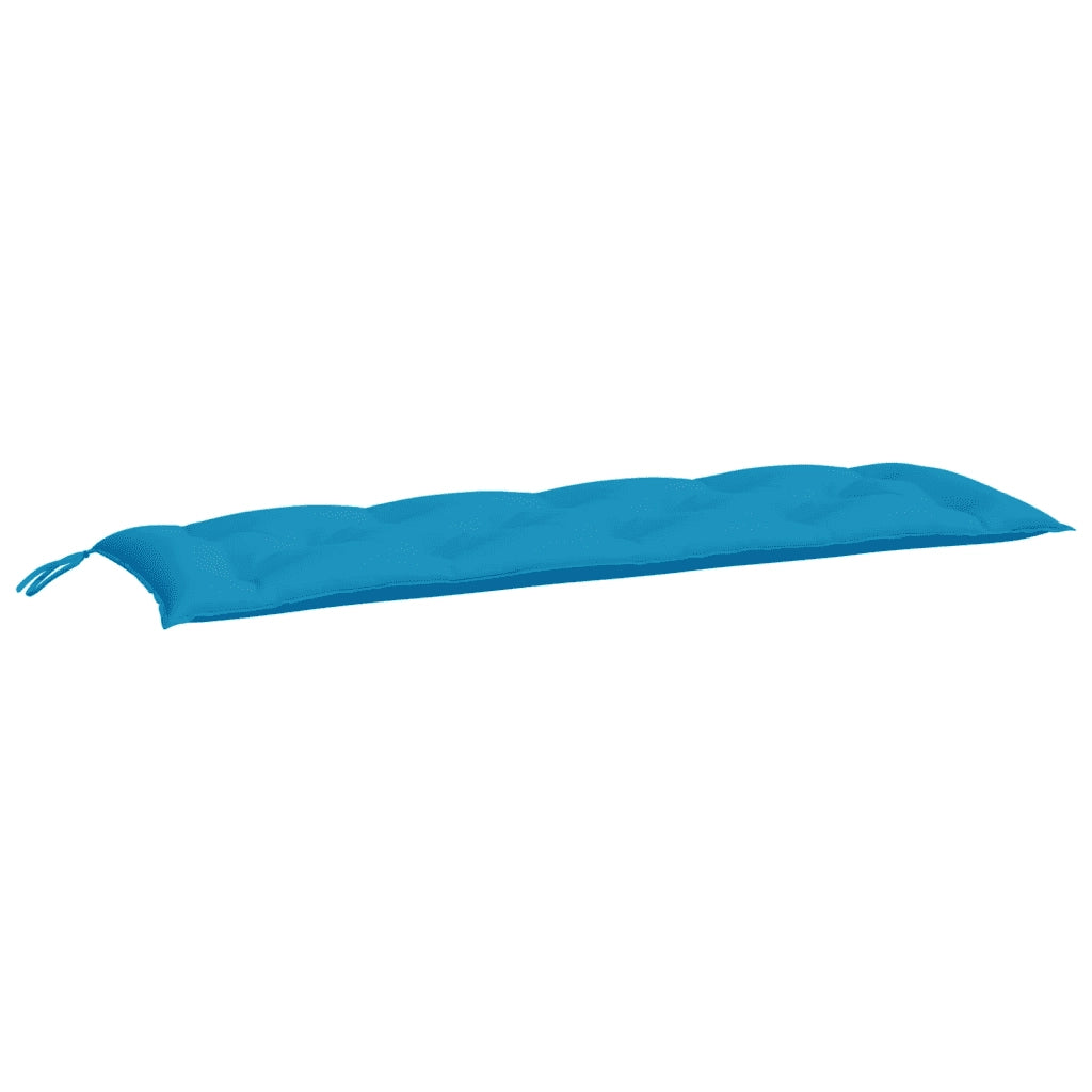 Cuscino per Panca Azzurro 150x50x7 cm in Tessuto Oxford 361606