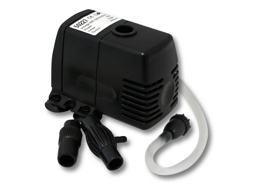 Pompa per acquario Eco 400l/h 5 watt con tubo aria per acquario 16_0001765