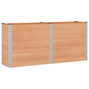 Letto rialzato da giardino Marrone 200 x 50 x 91 cm