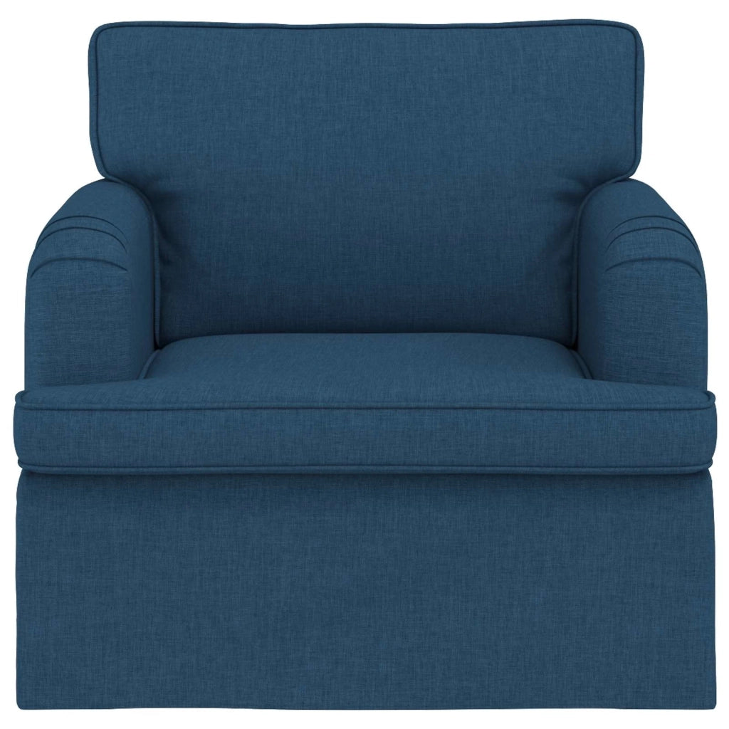 Divano | Divano da soggiorno | Sofa Blu 84 x 80 x 85 cm Tessuto