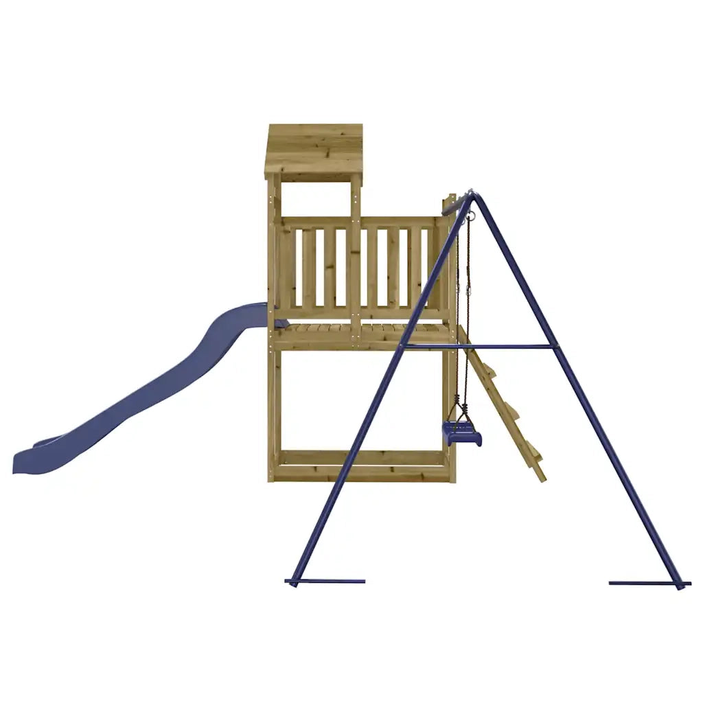 Set da Gioco da Esterno in Legno di Pino Impregnato CFW4015208