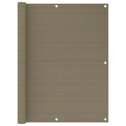 Paravento da Balcone Grigio Talpa 120x500 cm in HDPE cod mxl 23780