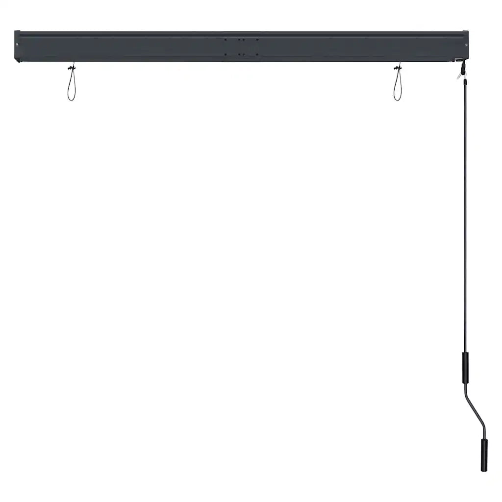 Tenda a Rullo per Esterni 140x250 cm Blu e Bianca