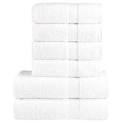 Set ASciugamani SOLUND 6 pz Bianchi 600 gsm