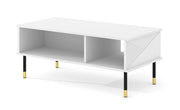 TAVOLINO WOODY 110x55 BIANCO OPACO
