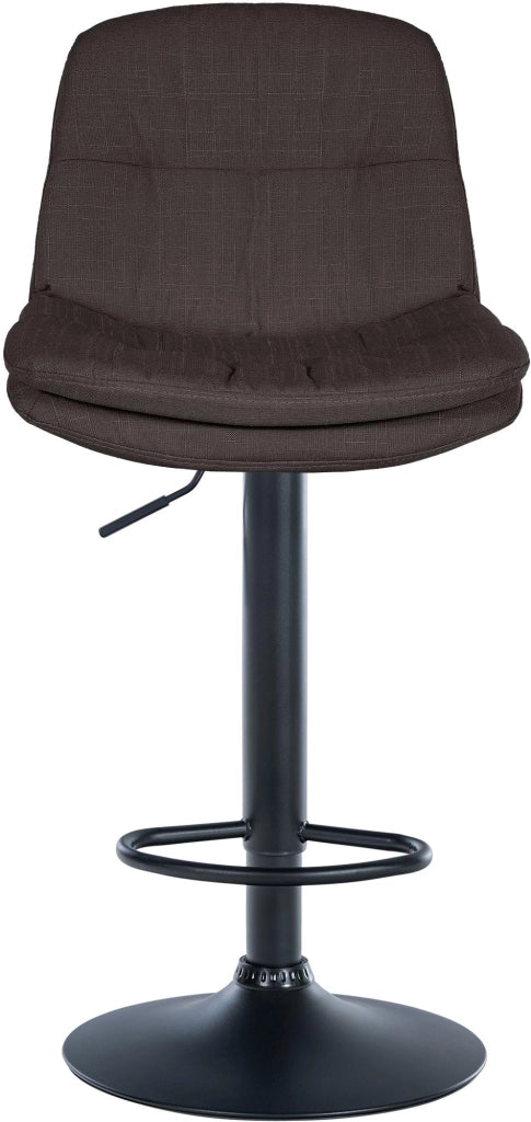 Barhocker Laurel Stoff schwarz