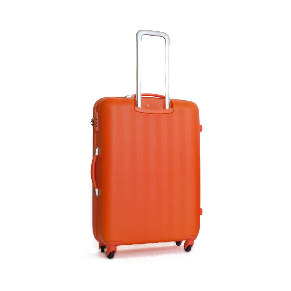Trolley Valigia Grande Rigida in ABS 4 Ruote TSA Ravizzoni Icon Arancio