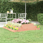 Fioriera 110x110x27 cm in Legno Massello di Douglas 823904